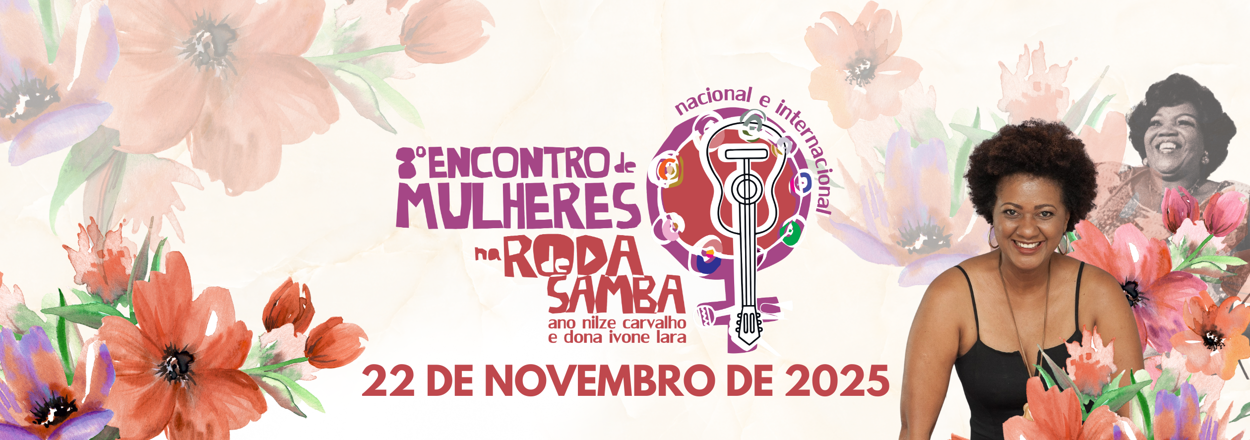 Sétimo encontro nacional de mulheres na roda de samba